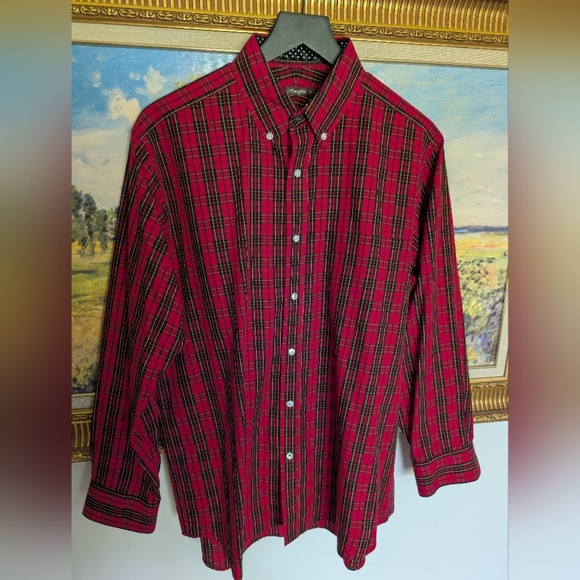 J. McLaughlin Other - J.Mclaughlin Black/Red Plaid Shirt